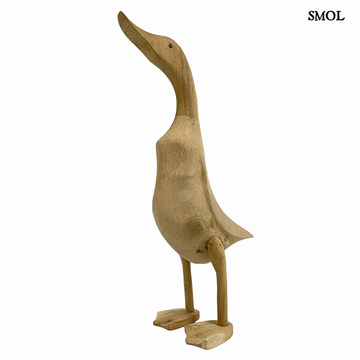 smol.hu - CARLIE, fa kacsa figura, 42 cm termékképe