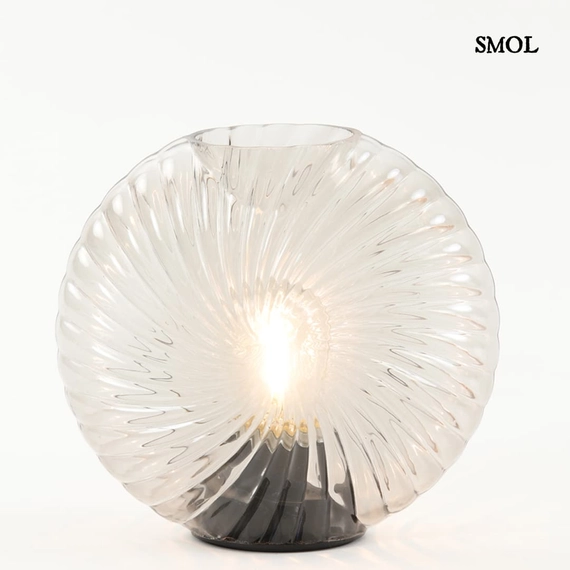 smol.hu - folfe, üveg asztali lámpa