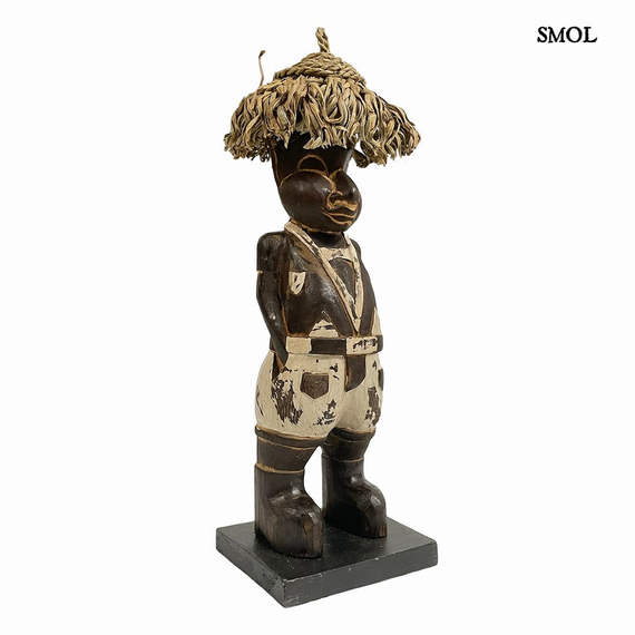 smol.hu - YEREMA, kalapos fa szobor, 41 cm termékképe