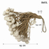 Kép 5/5 - smol.hu - KEPPA, fehér kagylós függődísz, 47 cm