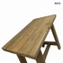 Kép 4/8 - LAWAS, fa asztalka, sámli, 50 cm