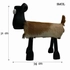 Kép 6/7 - smol.hu - , bőrrel borított, fa bárány figura, 32 cm