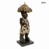 Kép 1/7 - smol.hu - YEREMA, kalapos fa szobor, 41 cm termékképe